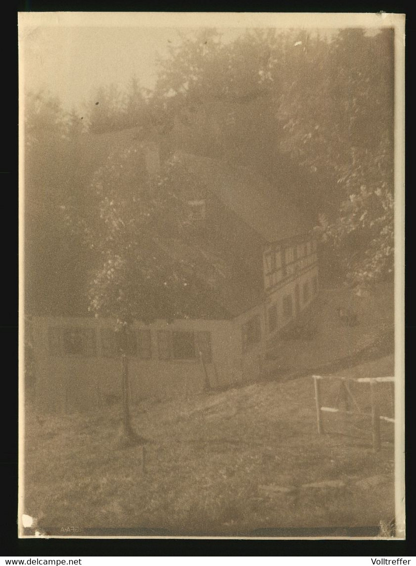 Orig. Foto 1929 Hüttstattmühle Mühle In Marienberg Ortsteil Ansprung Erzgebirge - Marienberg