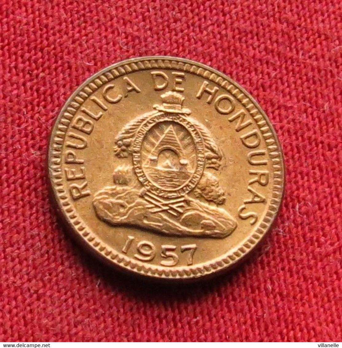 Honduras 1 Centavo 1957 KM# 77.2 - Honduras