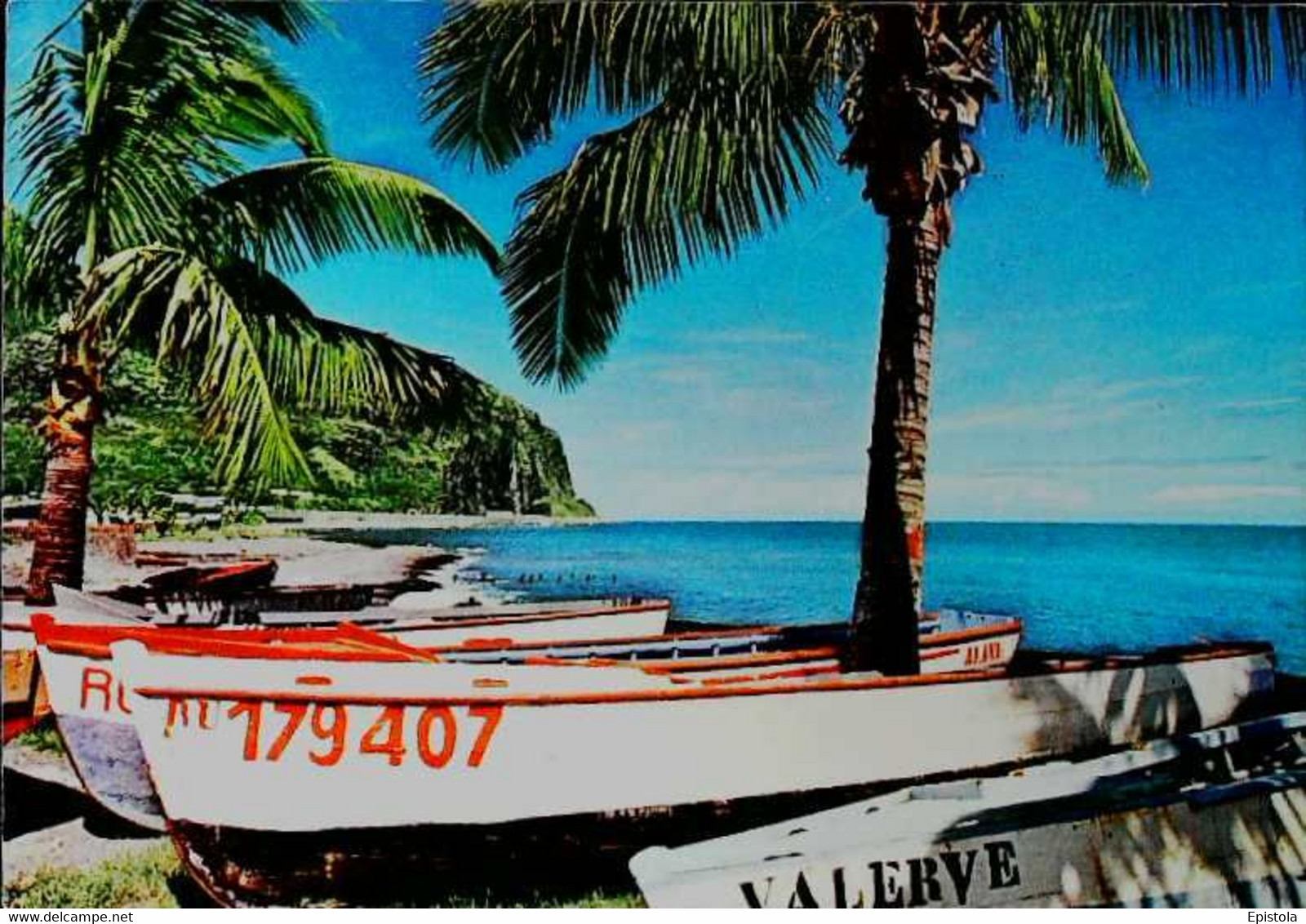 ► Afrique - Bateau De Pêche  -    Ile De La Réunion - Reunion