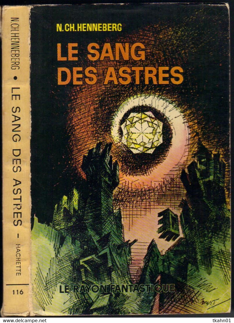 LE RAYON FANTASTIQUE N° 116 " LE SANG DES ASTRES " HENNEBERG DE 1963 - Le Rayon Fantastique