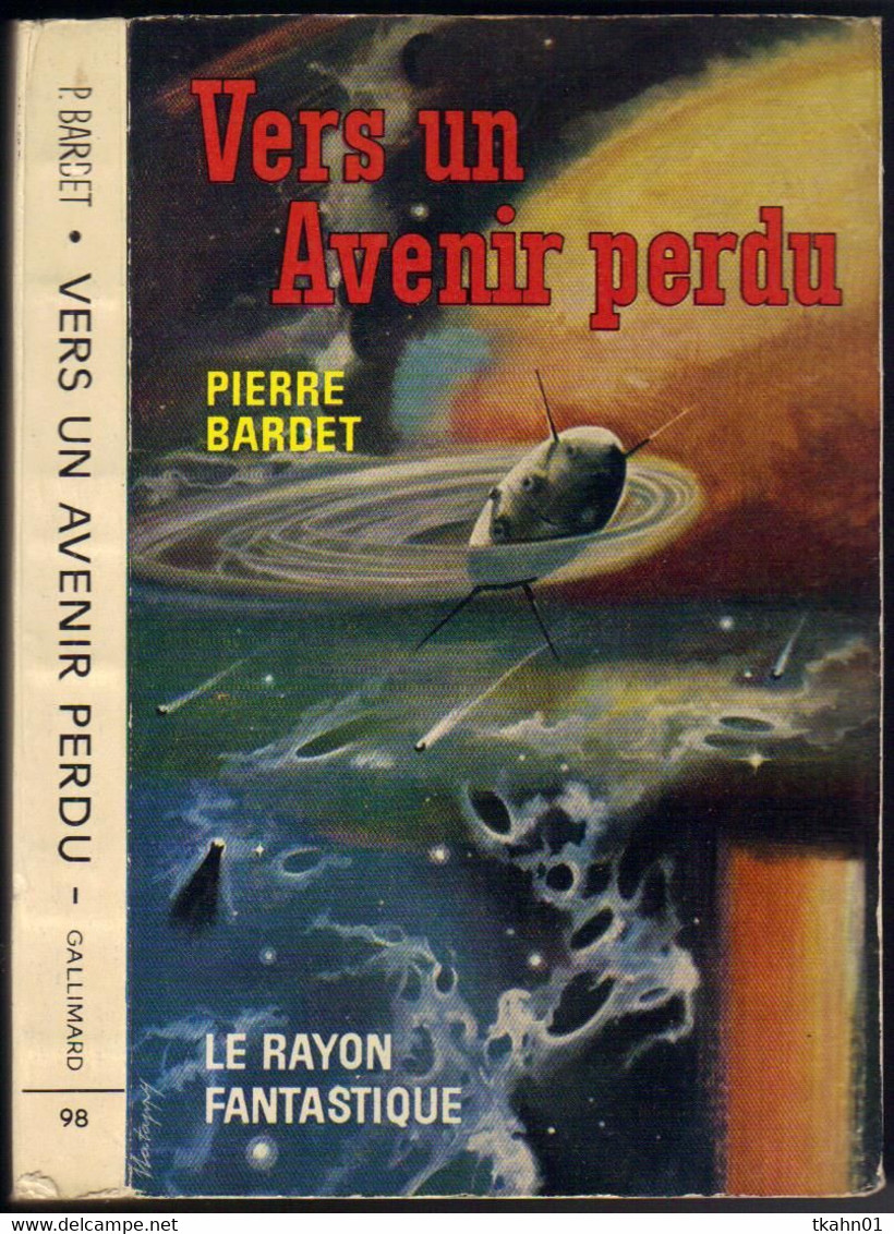 LE RAYON FANTASTIQUE N° 98 " VERS UN AVENIR PERDU  " BARBET DE 1962 - Le Rayon Fantastique