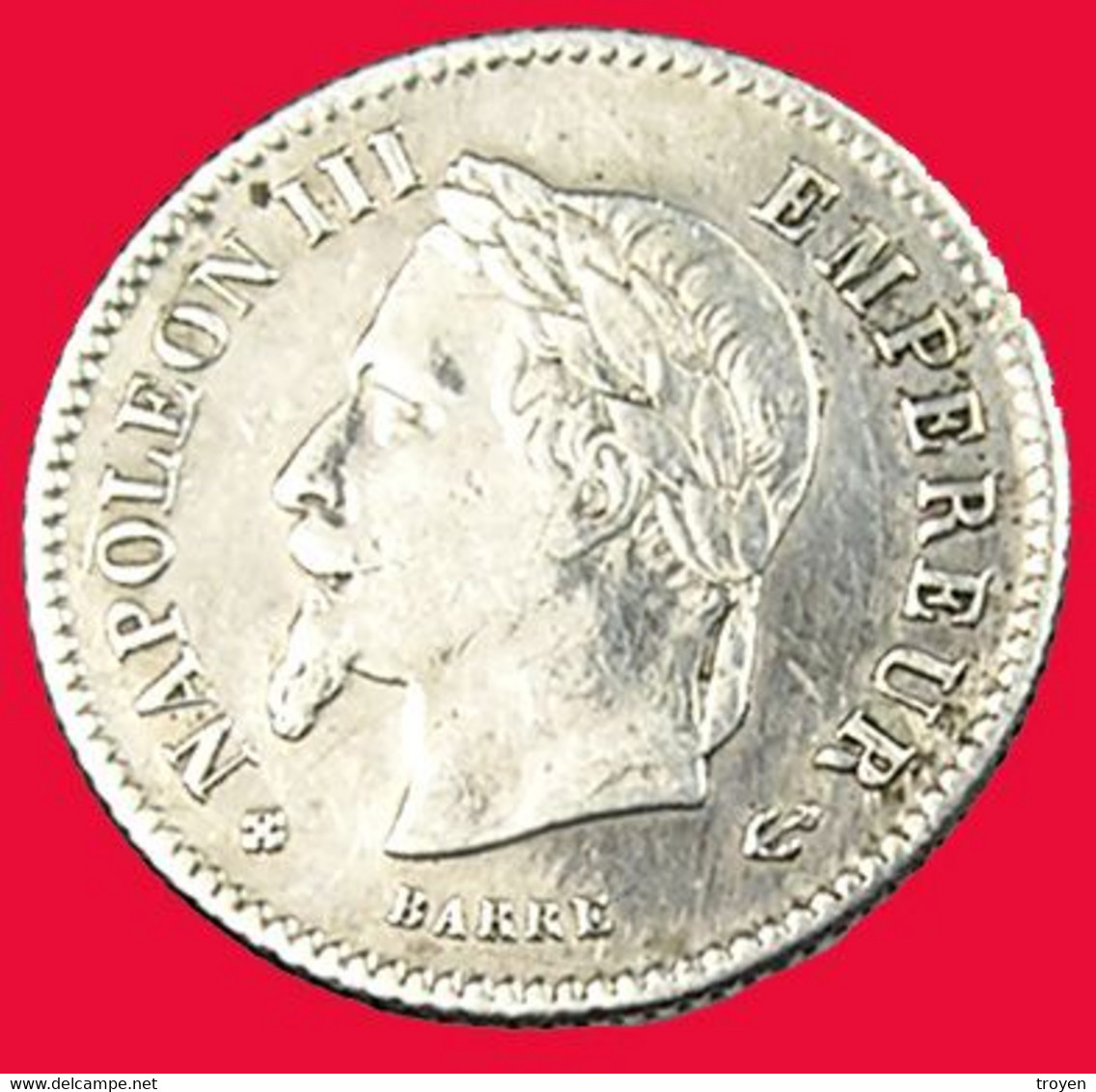 20 Centimes - Napoléon III -  France - 1867 BB - Argent - Sup - - 20 Centimes