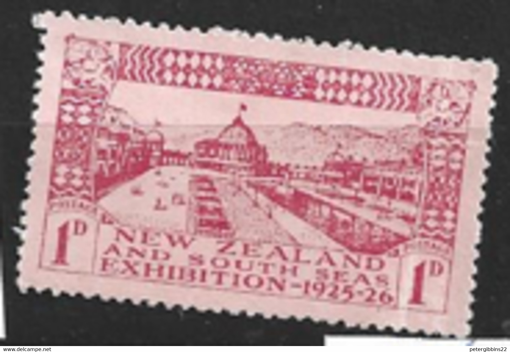 New Zealand  1925  SG  464  1d  Exhibition  Mounted Mint - Neufs