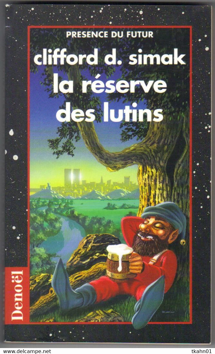 PRESENCE DU FUTUR N° 119 " LA RESERVE DES LUTINS  " SIMAK   DE 1993 - Présence Du Futur