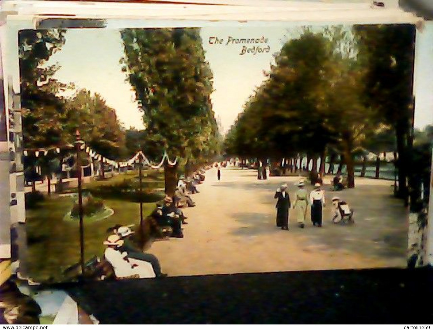 ENGLAND   BEDS - BEDFORD - THE PROMENADE N1919 IP6791 - Bedford