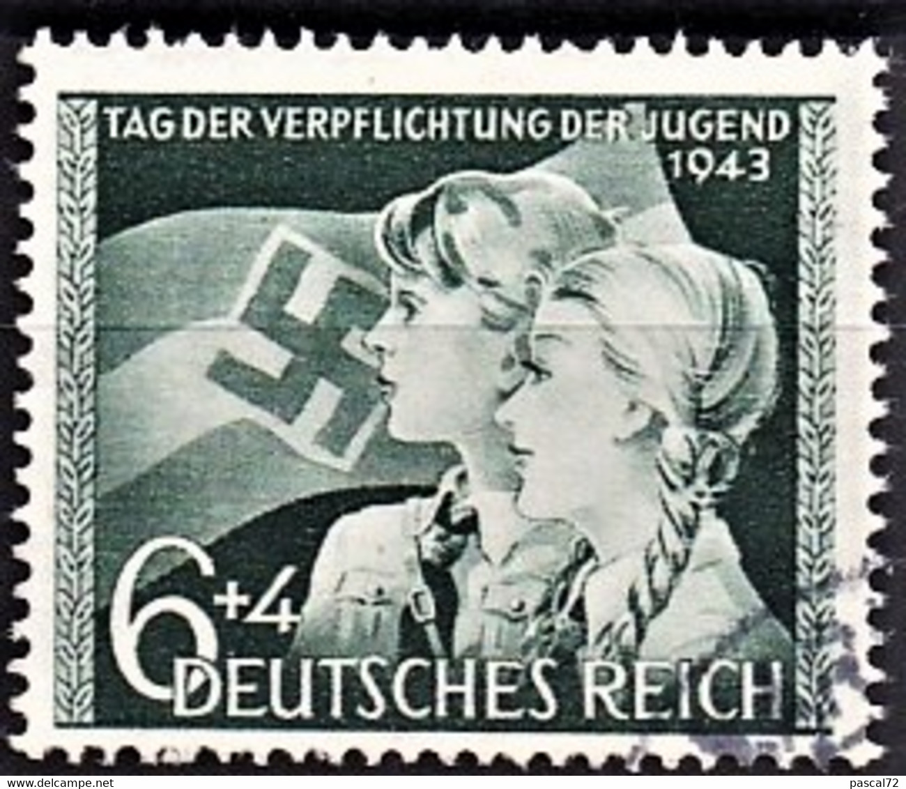 DEUTSCHES REICH 1943 MiNr 843 Gestempelt Obl. Used - Gebruikt