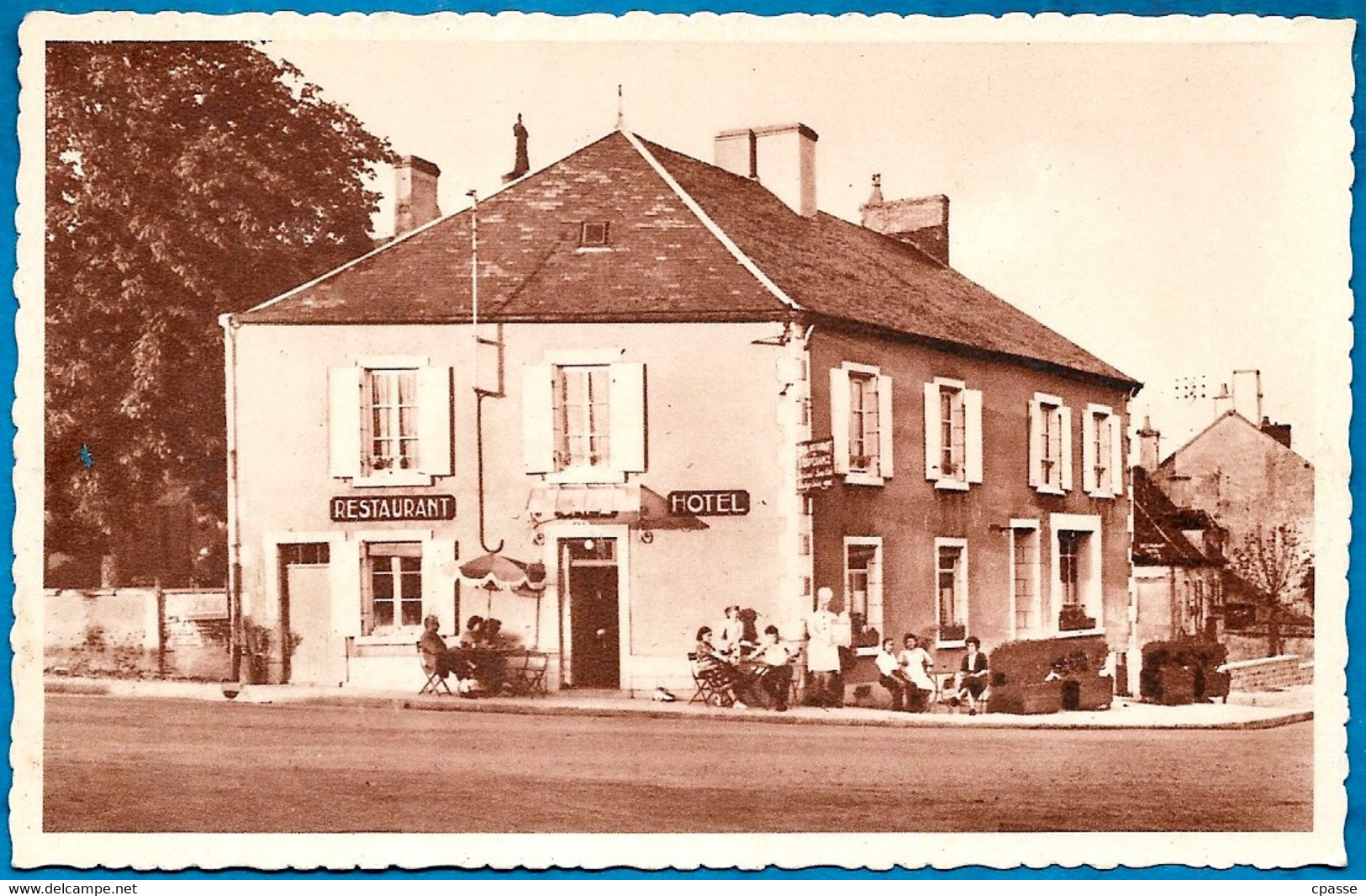 CPA 18 SANCERGUES Cher - HOTEL (Restaurant) De L'ESPERANCE  M. Porte Propriétaire - Sancergues