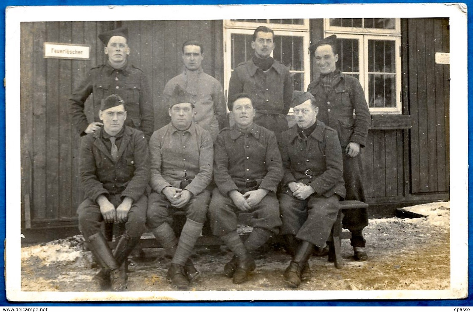 CPA CARTE PHOTO AK Allemagne - Prisonniers De Guerre Du STALAG III A ( LUCKENWALDE ) Geprüft, DEBU Roger - Luckenwalde