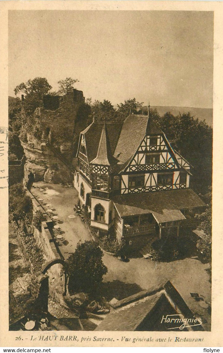 Saverne - Environs - Le Haut Barr - Vue Générale Avec Le Restaurant - Saverne