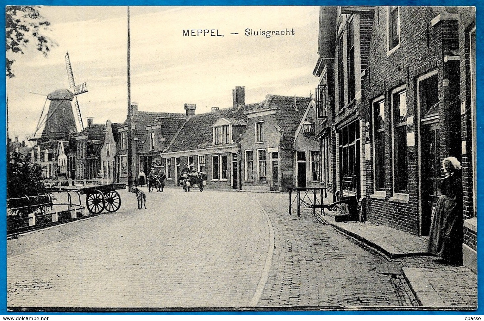 CPA AK Pays-Bas - MEPPEL - Sluisgracht - Meppel