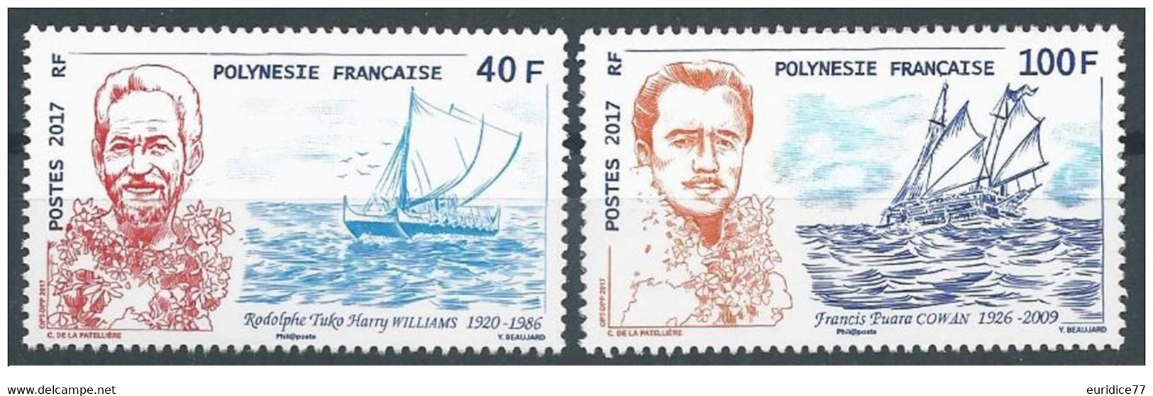 French Polynesie 2017 - Navigation Set Mnh** - Neufs