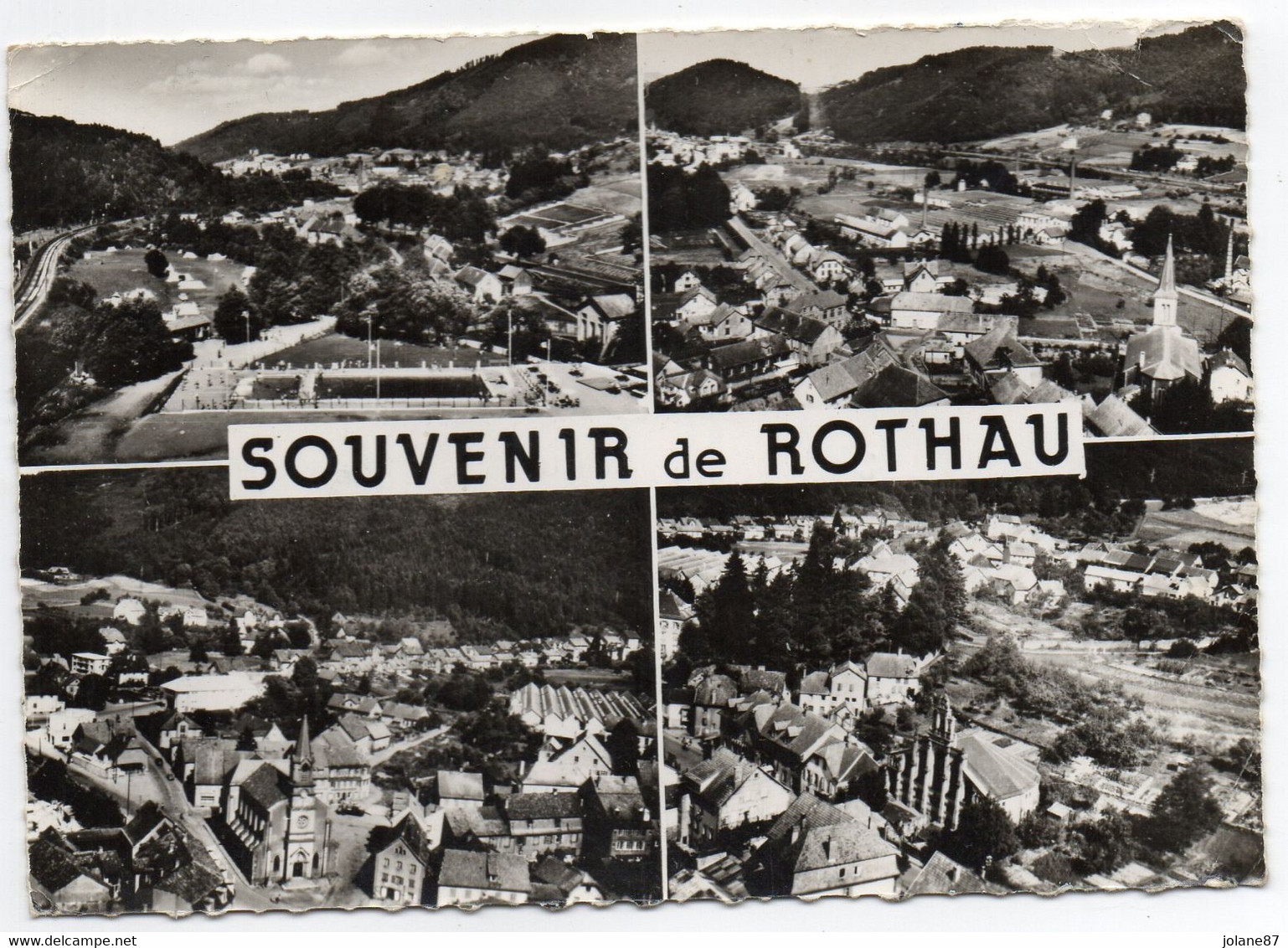 CPSM  67    ROTHAU    1962     MULTIVUES - Rothau