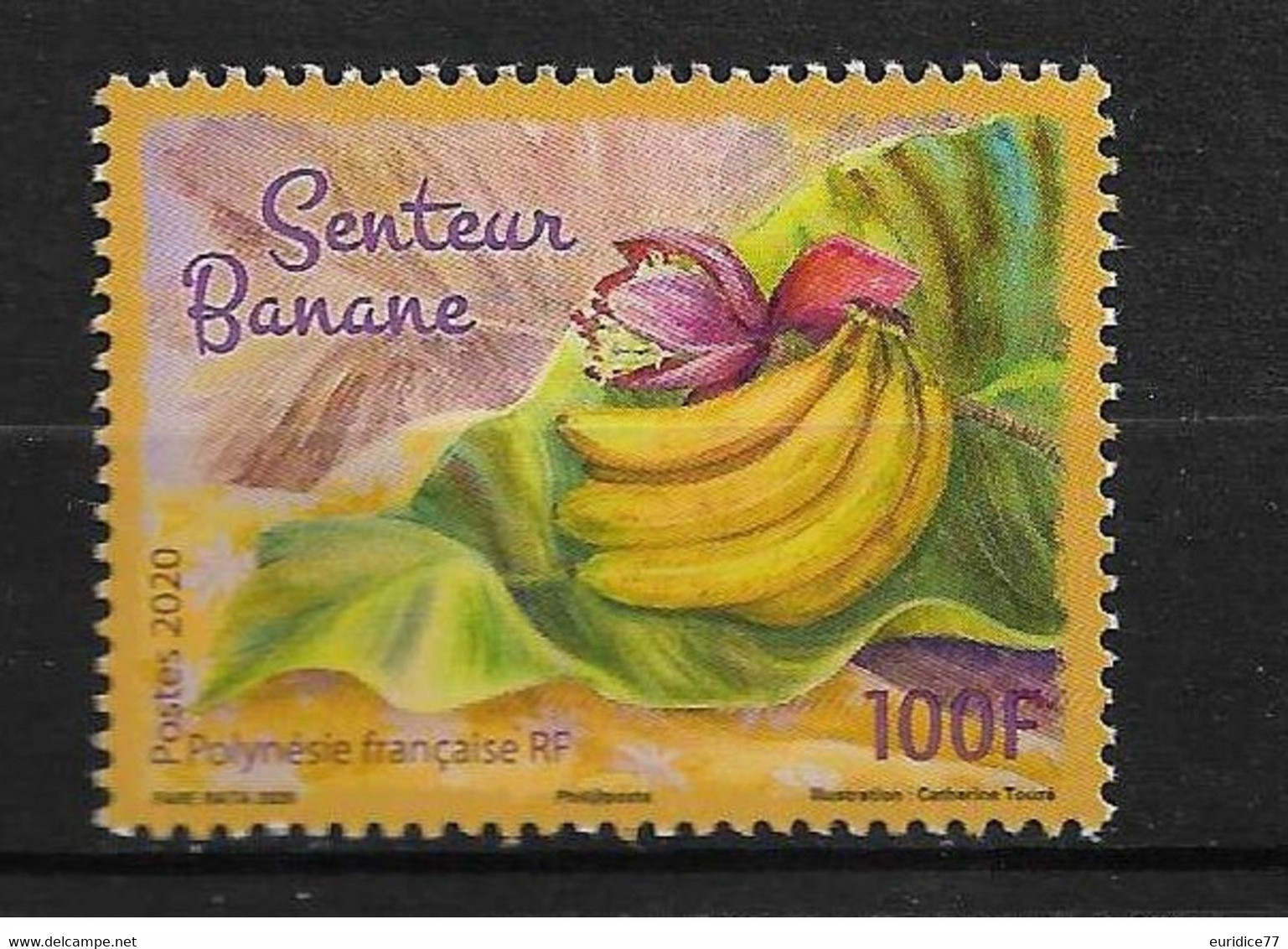 French Polynesie 2020 - Senteur Banane Mnh** - Ungebraucht