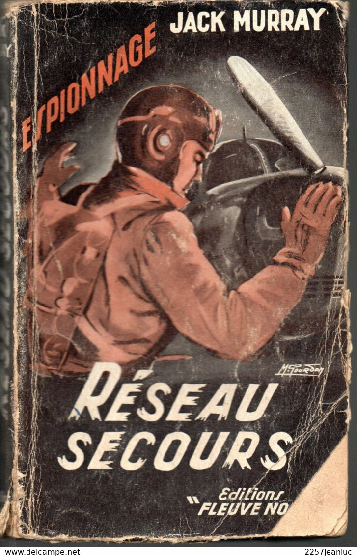 Roman Espionnage  * Jack Murray Résau Secours  * Editions Fleuve Noir N; 84 De 1955 - Fleuve Noir