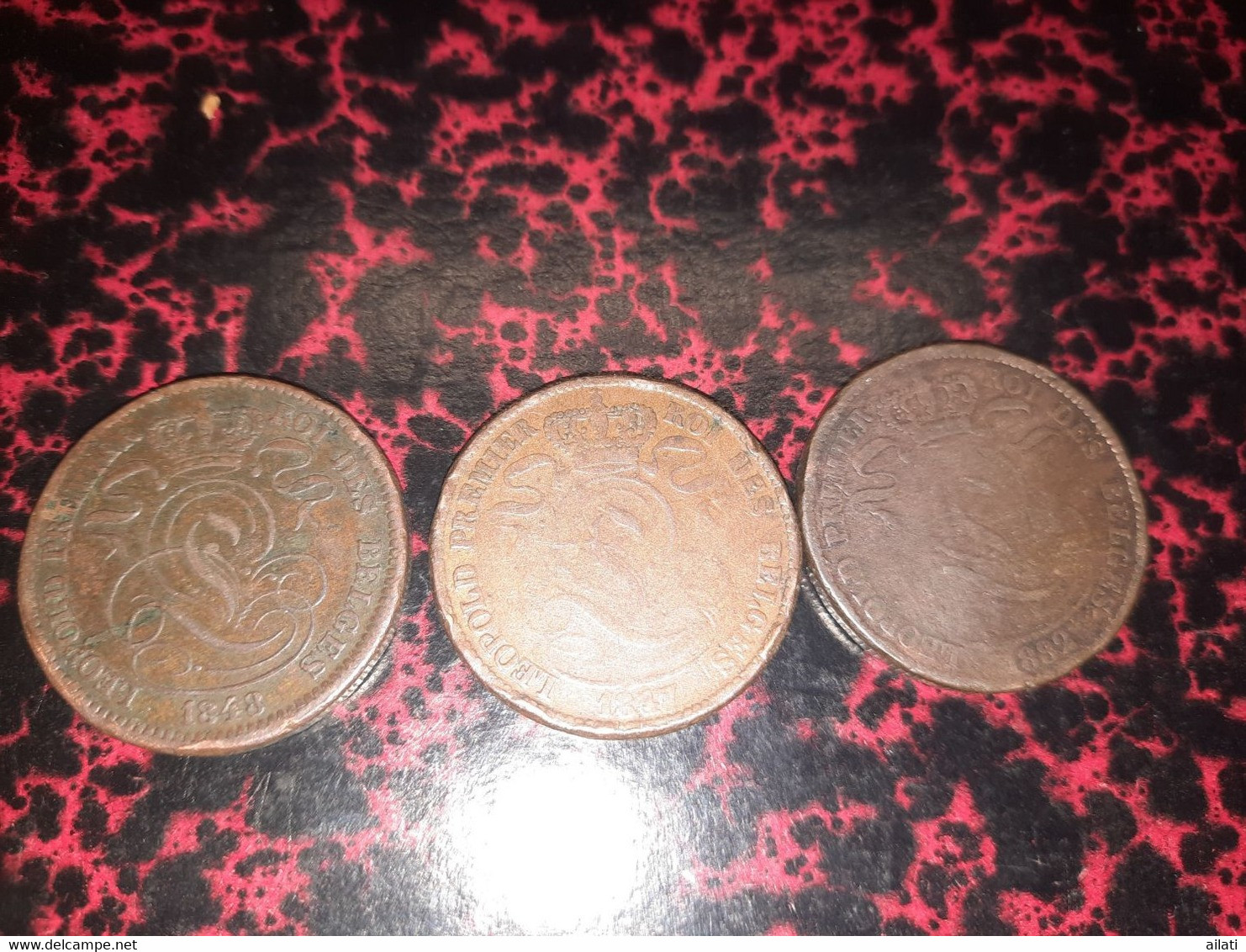 Trois Pièces De 10 Centimes De Léopold I - 10 Cents