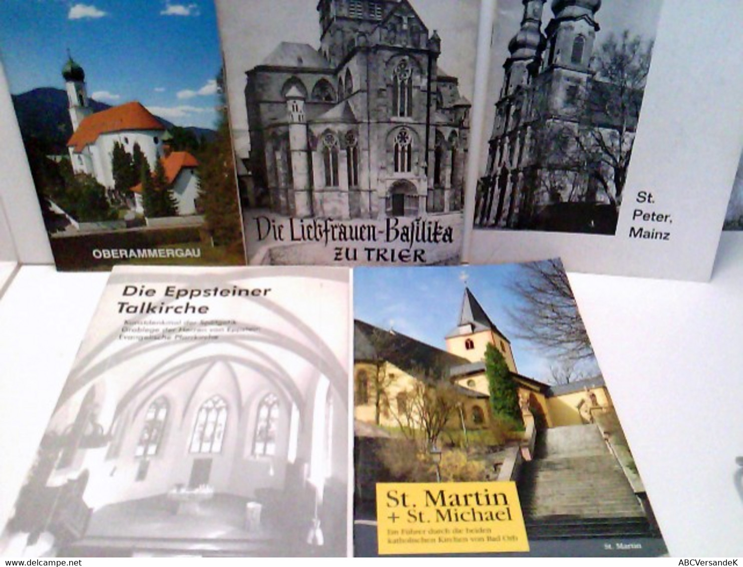 Konvolut Bestehend Aus 5 Broschüren/Führern, Zum Thema: Verschiedene Kirchen In Deutschland. - Sonstige & Ohne Zuordnung