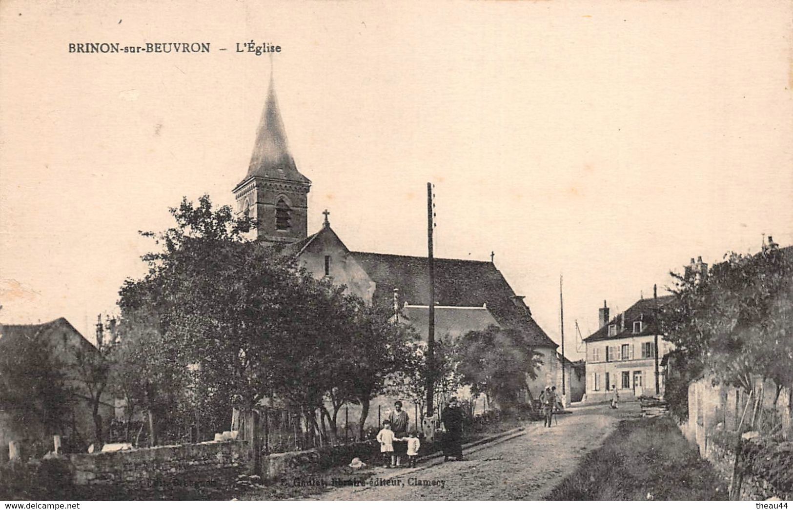 ¤¤  -     BRINON-sur-BEUVRON    -  L'Eglise      -  ¤¤ - Brinon Sur Beuvron