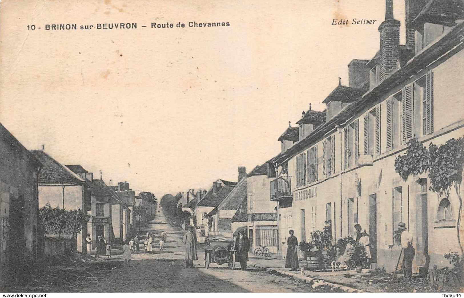 ¤¤  -     BRINON-sur-BEUVRON    -  Route De Chevannes  -  Maison " BARBIER - BAIN "       -  ¤¤ - Brinon Sur Beuvron