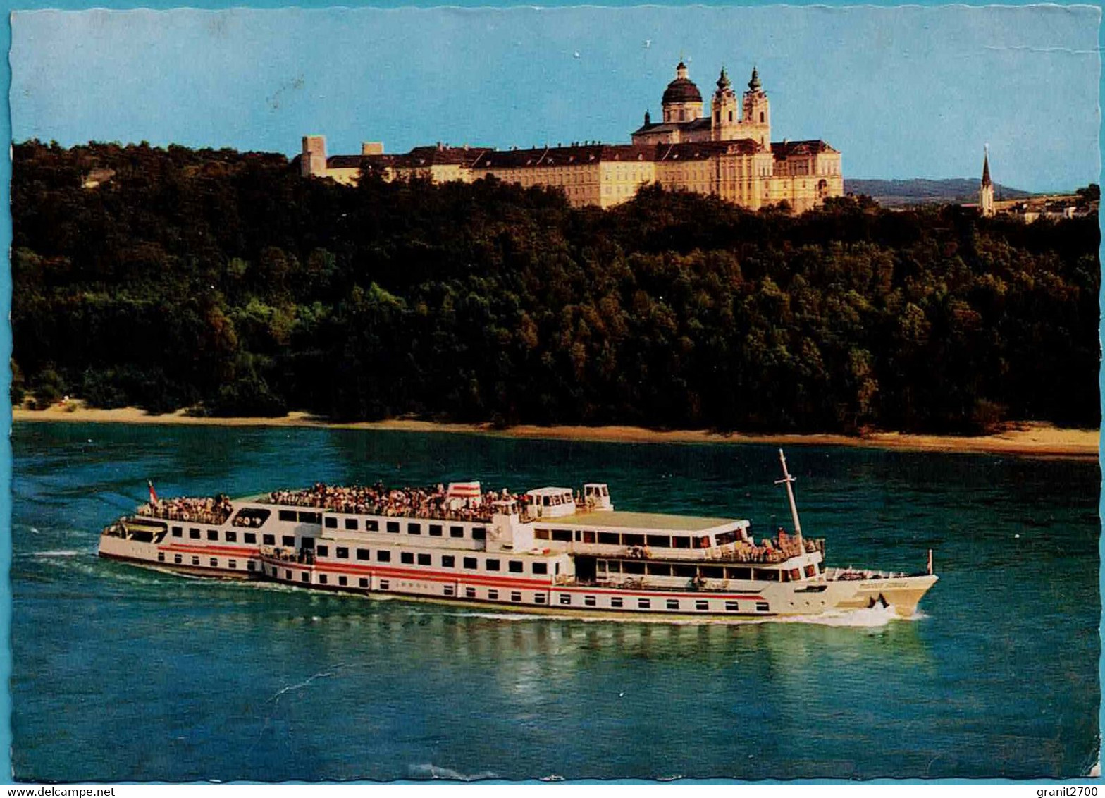 Melk Mit Motorfahrgastschiff "Theodor Körner". 1973 - Melk