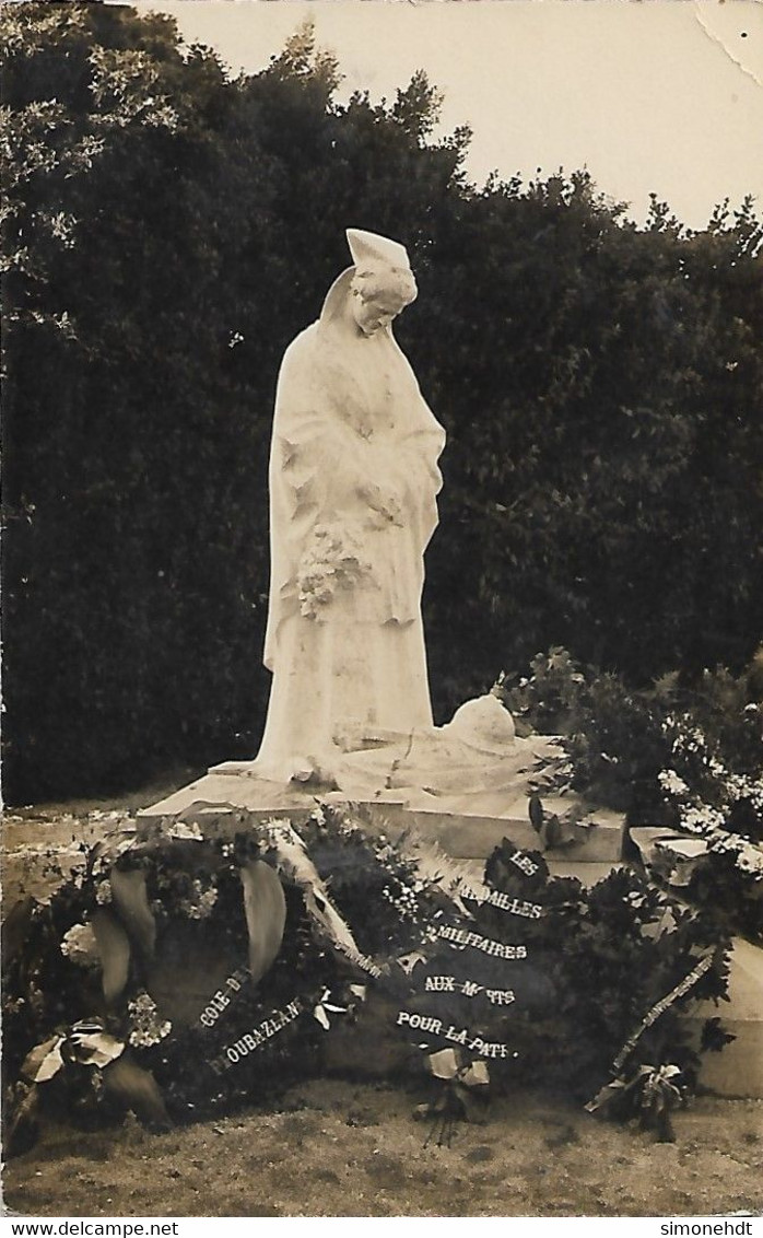 PLOUBAZLANEC - Carte Photo - Monument Aux Morts ?- Statue - Ploubazlanec