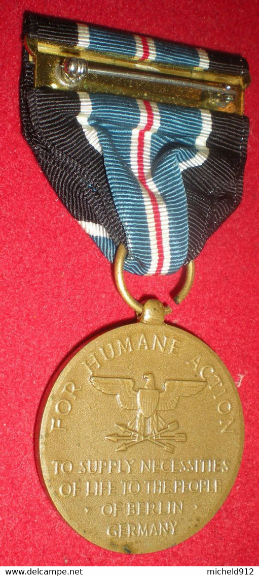 MEDAILLE USA - MEDAL FOR HUMANE ACTION - Stati Uniti