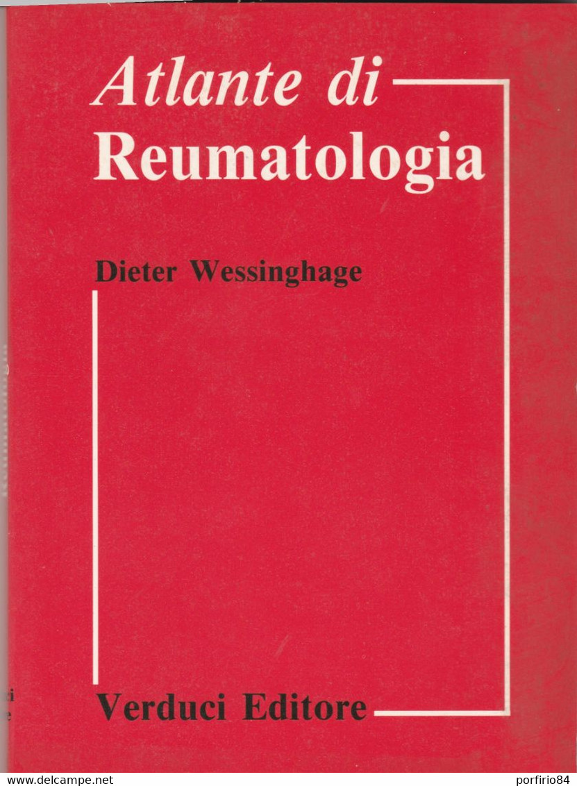 Libro D. Wessinghage ATLANTE DI REUMATOLOGIA Verduci 1988 1A EDIZIONE - Medizin, Psychologie