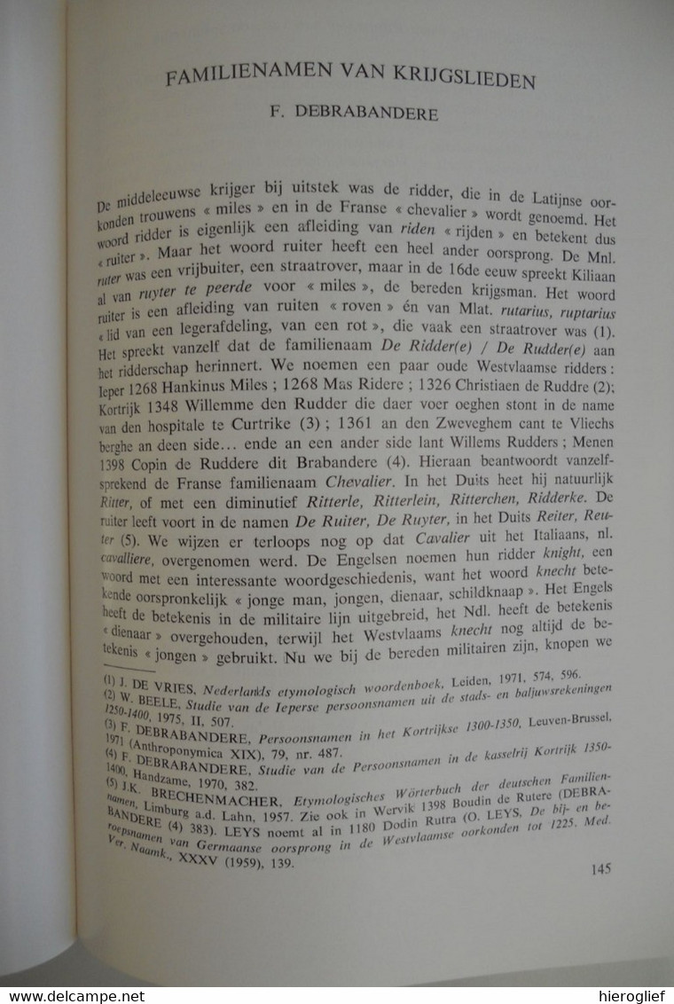 VOLKSKUNDIG JAARBOEK 't BEERTJE III - 1979 brugge leger soldaten : leven lied liefde / dienstplicht oorlogsdagboeken