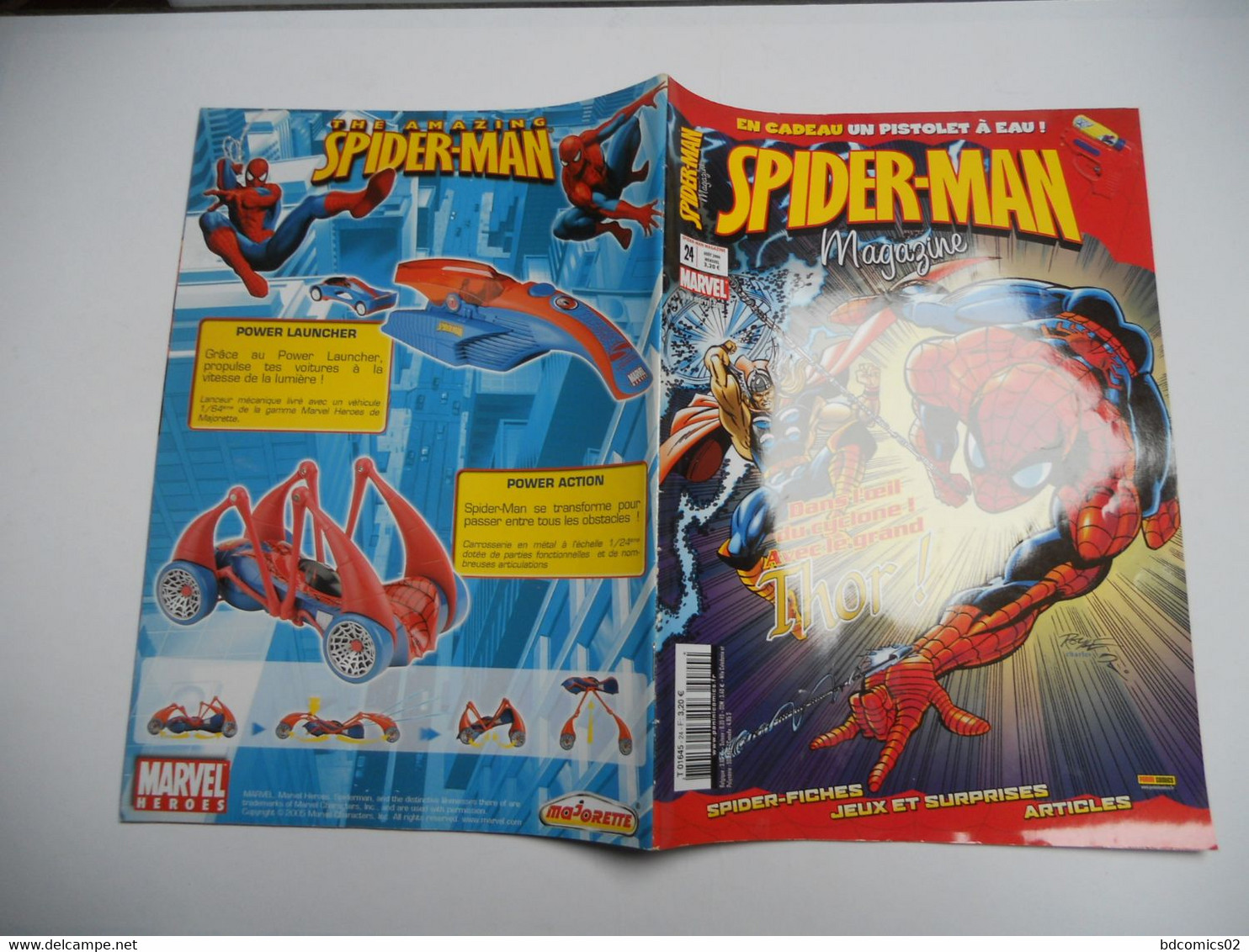 Spiderman Magazine  N°24 Aout 2006 Tbe - Spiderman
