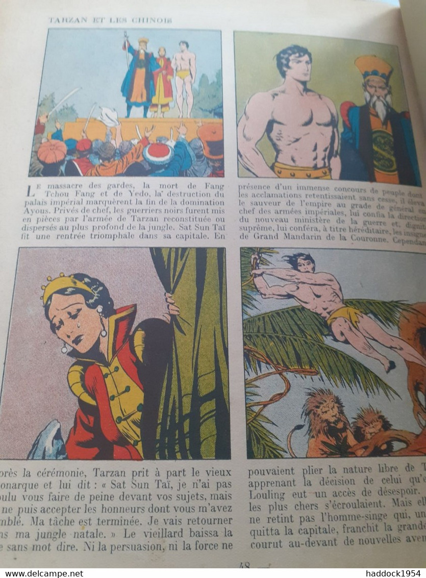 TARZAN Et Les Chinois EDGAR RICE BURROUGHS Hachette 1939 - Tarzan