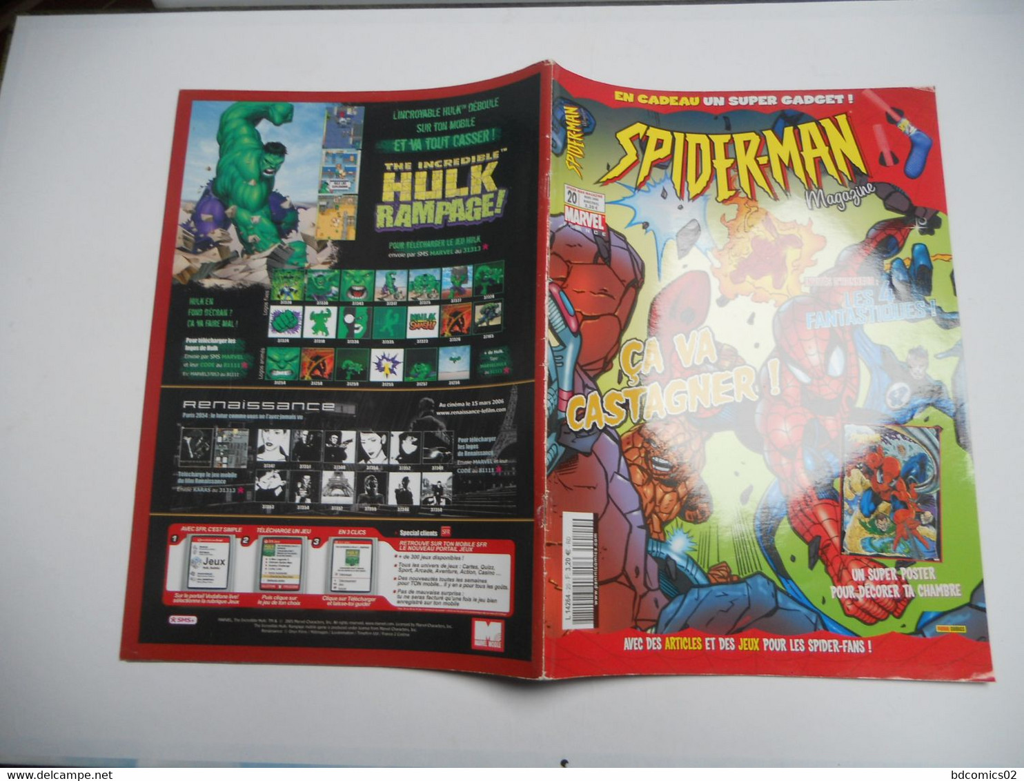 Spiderman Magazine N°20 MARS 2006 Tbe - Spiderman