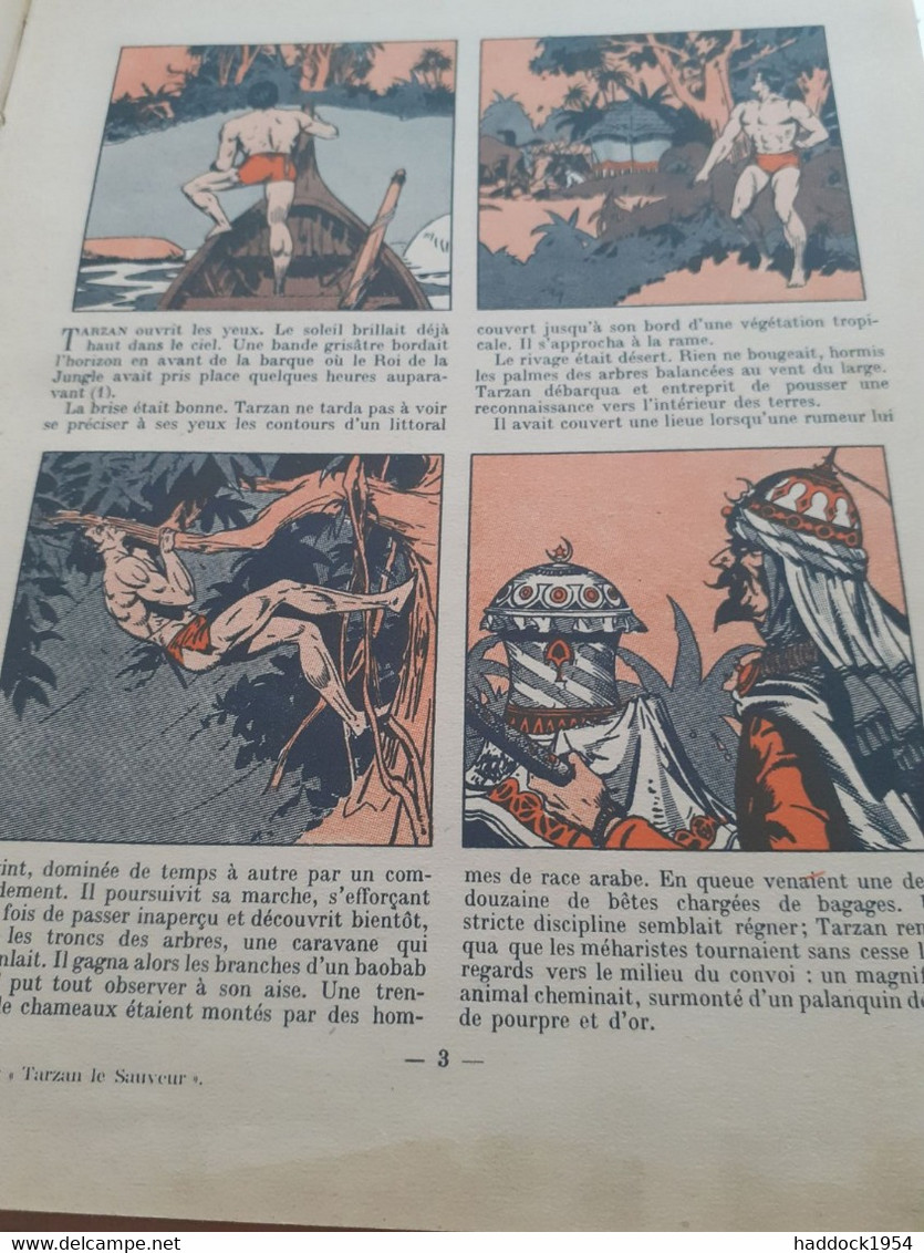 TARZAN Et Le Tyran EDGAR RICE BURROUGHS Hachette 1948 - Tarzan