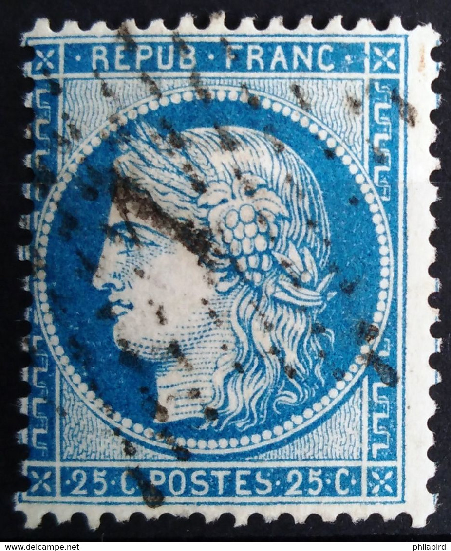 FRANCE                     N° 60 B                       OBLITERE - 1871-1875 Ceres
