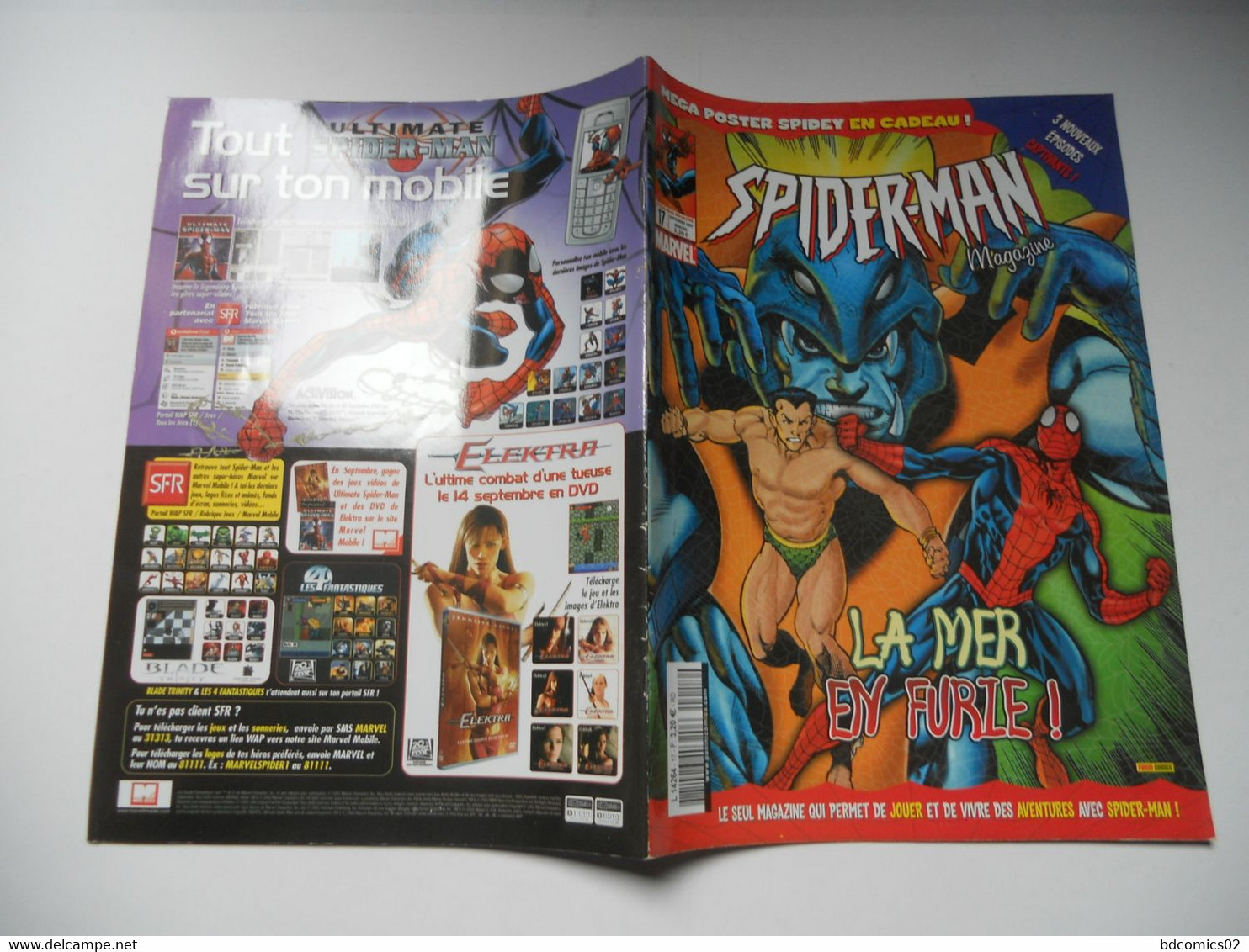 Spiderman Magazine N°17 Septembre 2005 Avec Poster - Spiderman