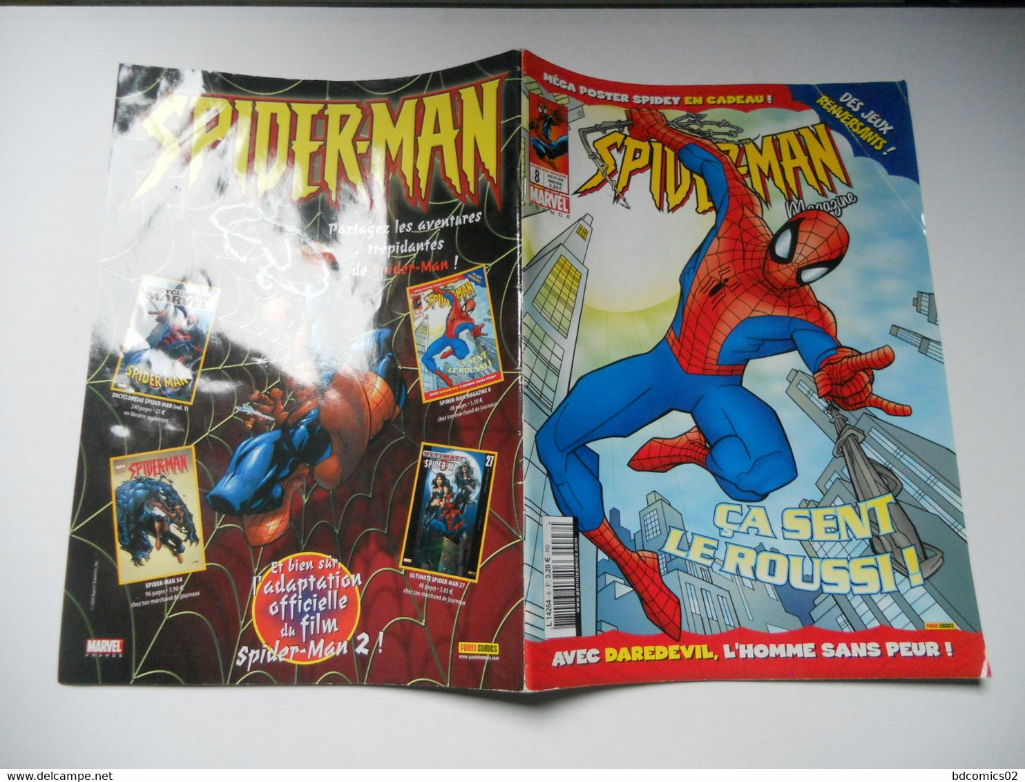 Spider-man Magazine N° 8 ça Sent Le Roussi - Juillet 2004 - Spiderman