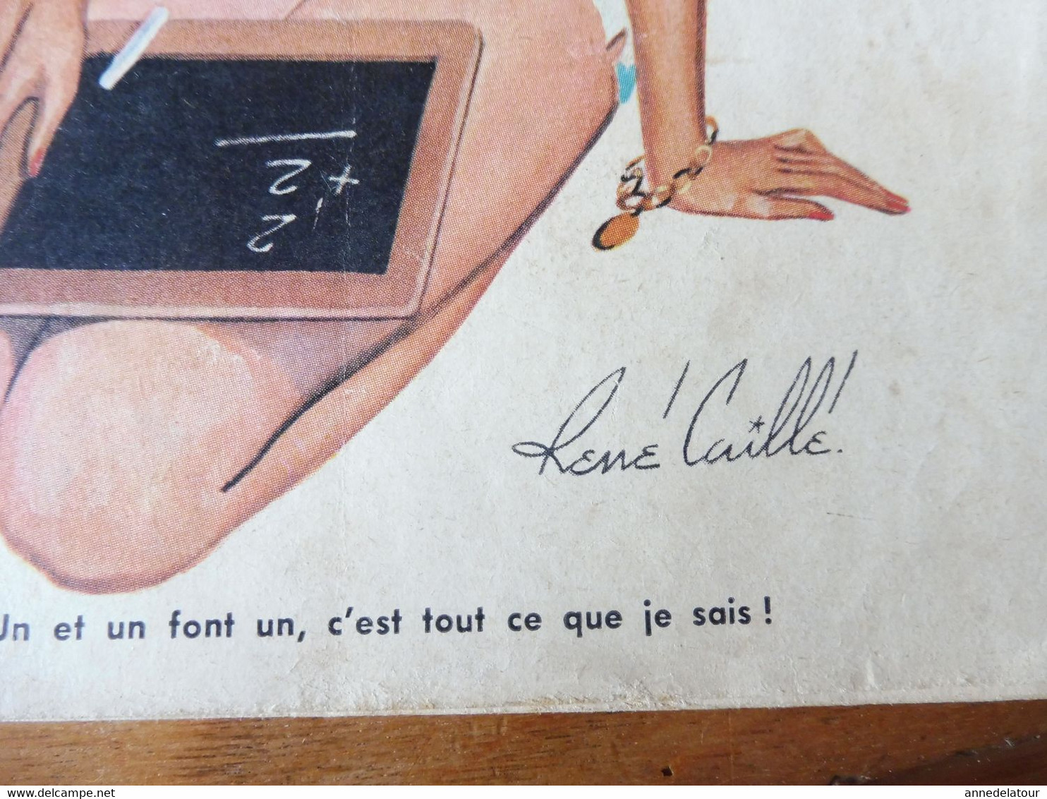 1961 Le RIRE Satirique ,par Bernie "REPRISE DES EXPERIENCES NUCLEAIRES RUSSES" Et Humour R. Caille, Sand, By, Nage,  Etc - Humor