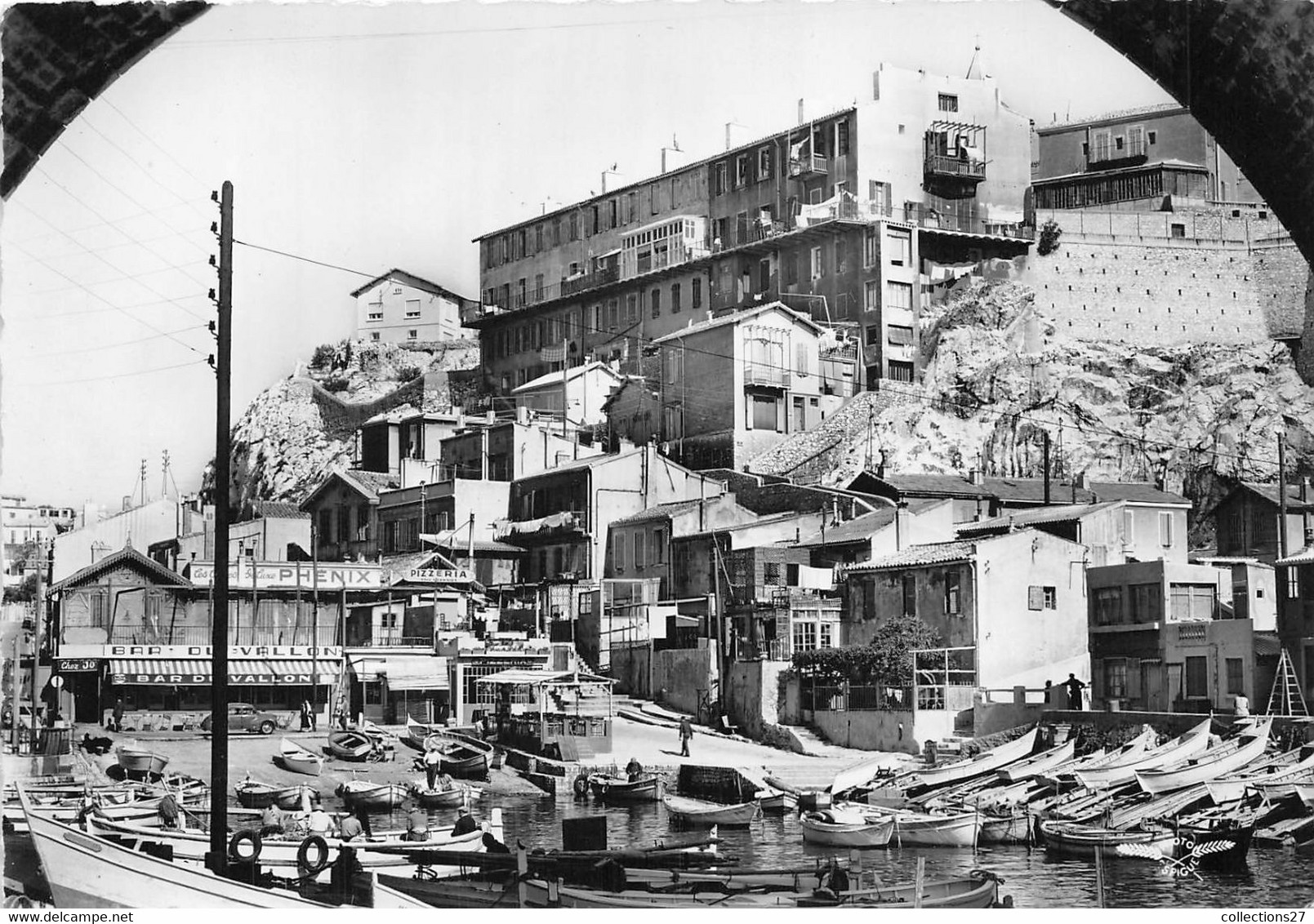 13-MARSEILLE-LE PORT DE PÊCHE DU VALLON DES AUFFES - Vecchio Porto (Vieux-Port), Saint Victor, Le Panier