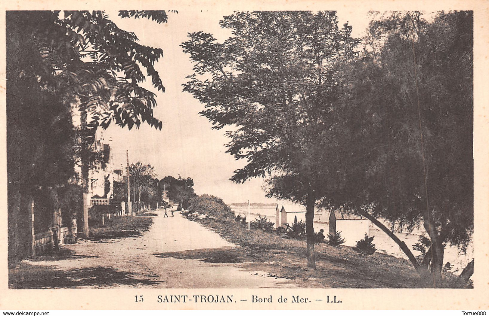 L ILE D OLERON SAINT TROJAN BORD DE MER CARTE - Ile D'Oléron