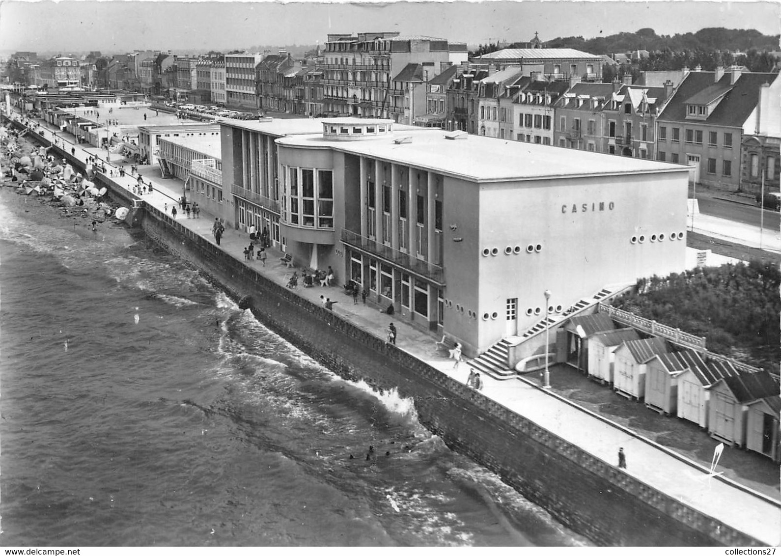 14-LUC-SUR-MER- LE CASINO VUE DU CIEL - Luc Sur Mer