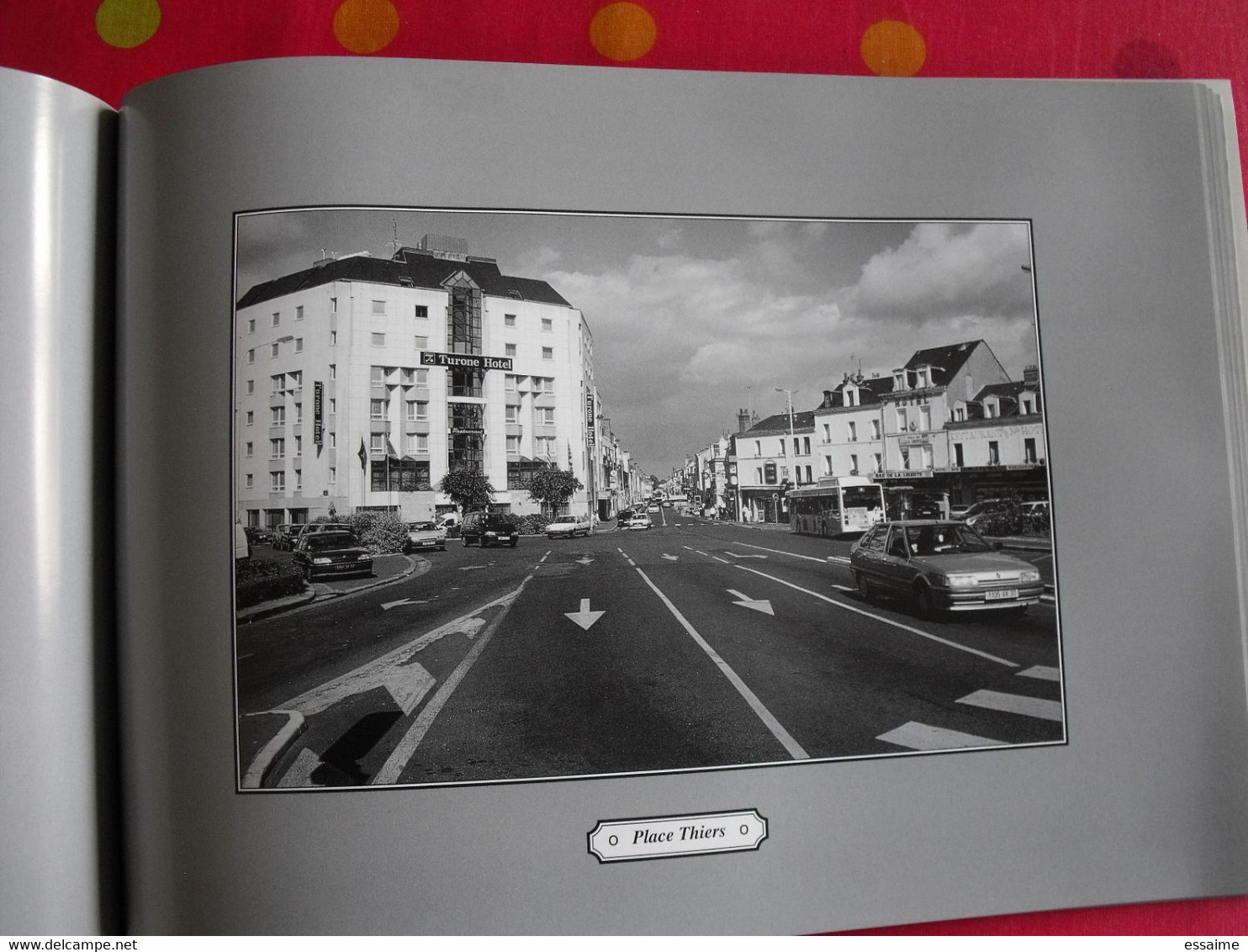 miroir de Tours 1900-200. carte postale photo.Bernard & Lemoine-Chevallereau. Indre et Loire ville