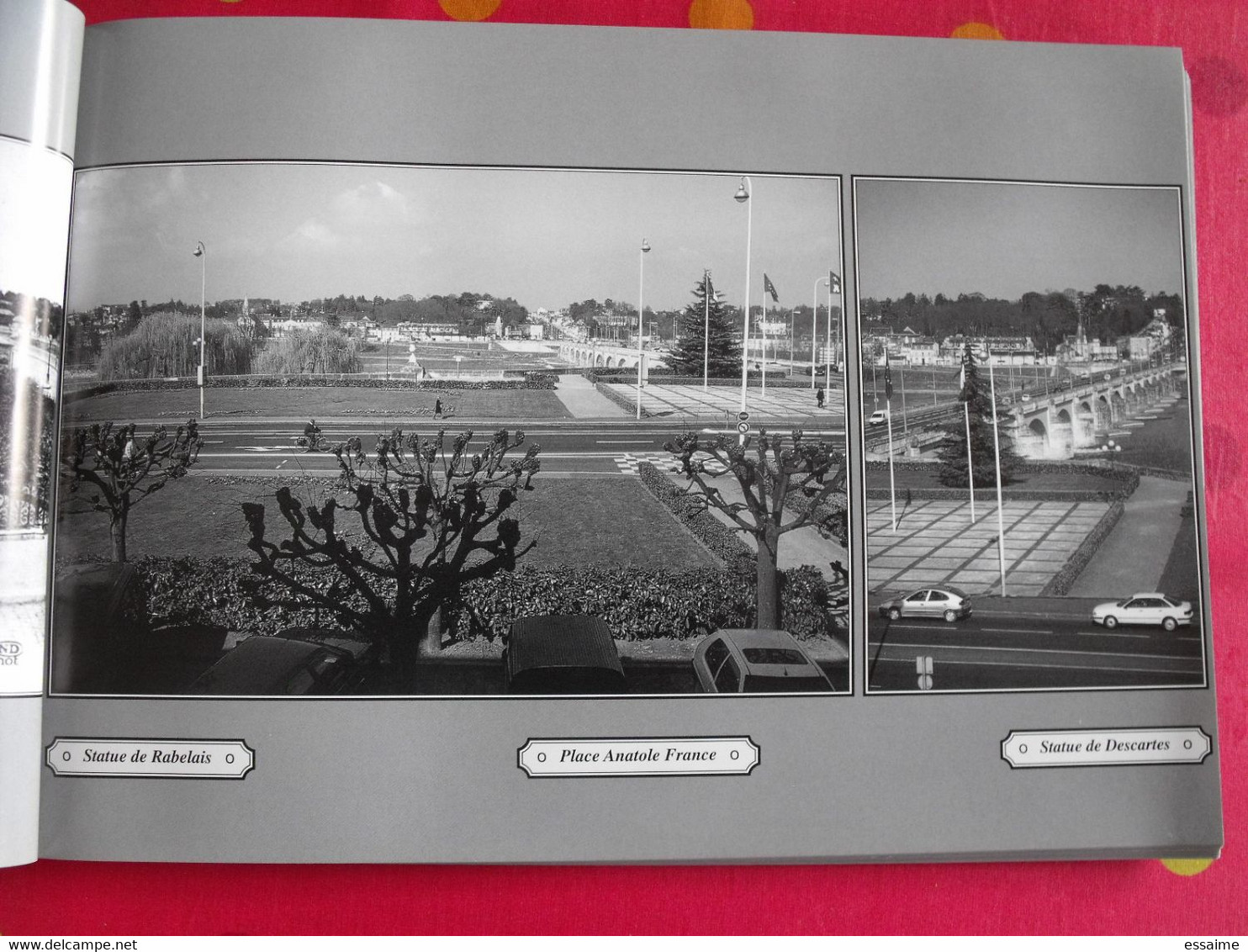 miroir de Tours 1900-200. carte postale photo.Bernard & Lemoine-Chevallereau. Indre et Loire ville