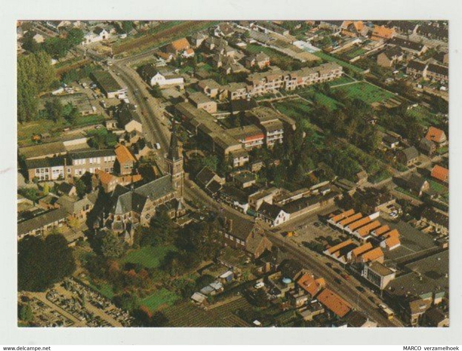 Postcard-ansichtkaart: St. Luciakerk Mierlo-hout Helmond (NL) - Helmond