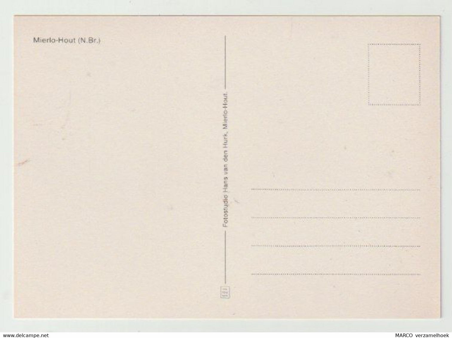 Postcard-ansichtkaart: St. Luciakerk Mierlo-hout Helmond (NL) - Helmond