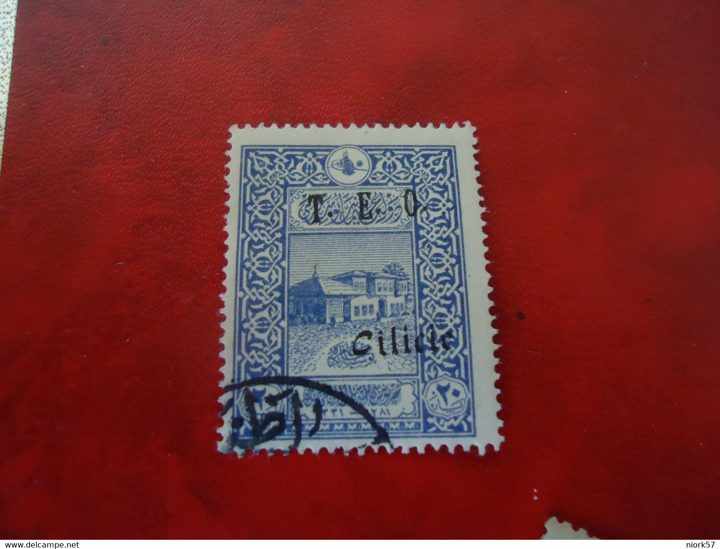 CILICIA FRANCE  OVERPRINT  T.E.O  USED  STAMPS - Sonstige & Ohne Zuordnung