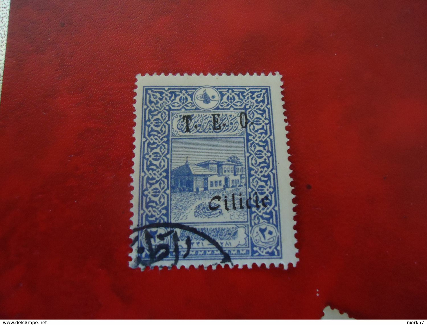 CILICIA FRANCE  OVERPRINT  T.E.O  USED  STAMPS - Other & Unclassified