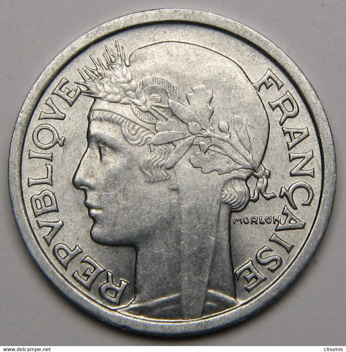 1 Franc Morlon 1947 , Aluminium - Gouvernement Provisoire De La République Française - 1 Franc