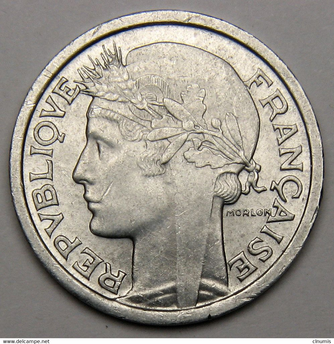 1 Franc Morlon 1948, Aluminium - IV° République - 1 Franc