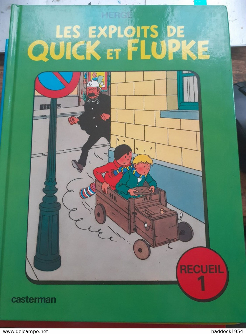 Les Exploits De Quick Et Flupke Recueil 1 HERGE Casterman 1975 - Hergé