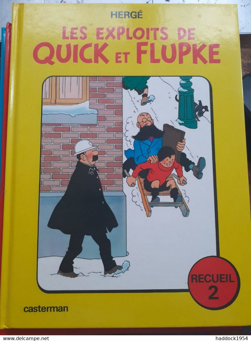 Les Exploits De Quick Et Flupke Recueil 2 HERGE Casterman 1980 - Hergé