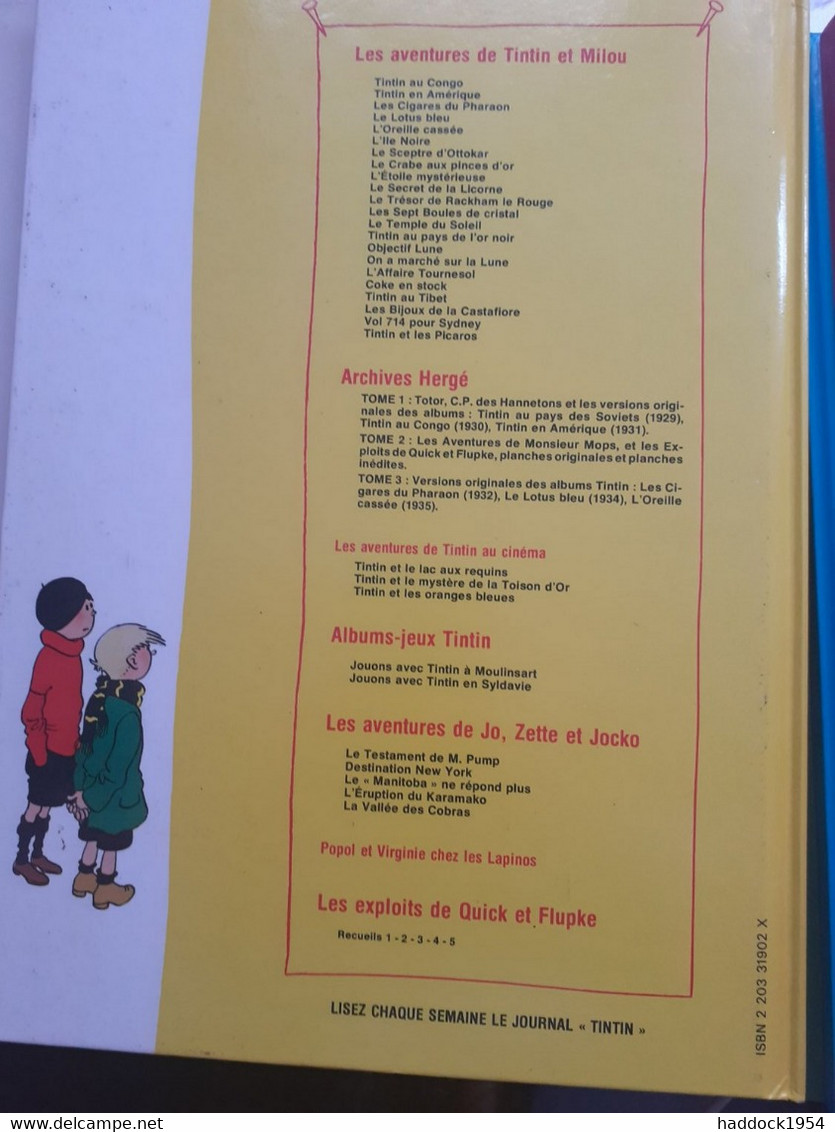 Les Exploits De Quick Et Flupke Recueil 2 HERGE Casterman 1980 - Hergé