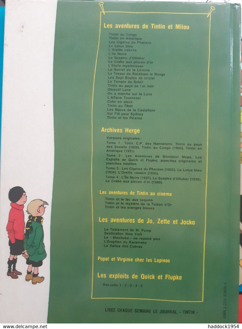 Les Exploits De Quick Et Flupke Recueil 5 HERGE Casterman 1980 - Hergé